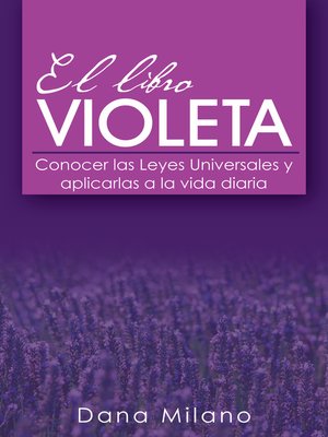 cover image of EL LIBRO VIOLETA